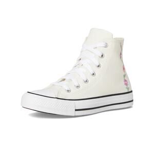 NWT Converse Chuck Taylor Floral Big Kid Sneakers Egret light Unisex 5.5 Youth